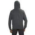 thumbnail image 3 of J America Adult Premium Full-Zip Fleece Hood - JA8821, 3 of 4