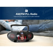 Emerson Portable AM/FM Radio, Black, NPB-273