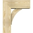 thumbnail image 3 of Ekena Millwork 8"W x 20"D x 24"H Thorton Block Rough Sawn Bracket w/ Offset Brace, Douglas Fir, 3 of 25