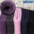 thumbnail image 6 of 4 Pairs Womens Fuzzy Socks Size 6-10 Fleece Fluffy Cabin Plush Warm Sleep Soft Cozy Winter Adult Socks, 6 of 6