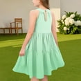 thumbnail image 2 of Robes d'Été Décontractées Robe d'Été Décontractée Filles Col Rond Sans Manches Robe Patchwork Robe Ludique Confortable Robe d'Été Décontractée Robes d'Été Mignonnes Robes d'Été Filles Robes d'Été, 2 of 6