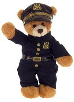 policeman teddy bear