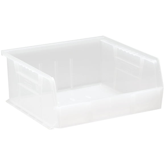 Quantum QUS235CL Bac Empilable et Suspendu Ultra Transparent, Taille 10-7/8 Pouces x 11 Pouces x 5 Pouces (Lot de 6)