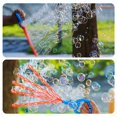 thumbnail image 2 of Smiling Face 32 Hole Bubble Stick with Bubble Refills, Children's 5-Claw Bubble Wands Toy, Kids Bubble Machine Toy Party Favor, 2 of 5