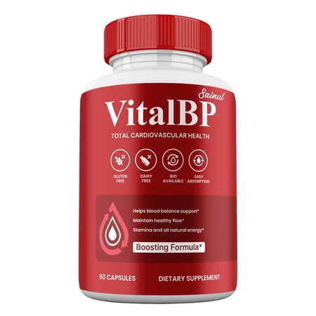 (1 Pack) Vital BP Capsules, VitalBP Max Strength, 1 Month Supply