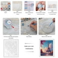 thumbnail image 3 of Paint by Numbers Kit for Adults, Eiffel Tower Sunset Blossoms Paint by Numbers, Easy Paint by Numbers Kit for Adults Beginner, DIY Adult Paint by Number Kits on Canvas, Home Decor, 3 of 7