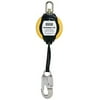 MSA 10093355 Workman Web Personal Fall Limiter, AL36C Steel Snaphook, 10' Line Length