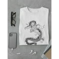thumbnail image 3 of Chinese Dragon Tattoo T-Shirt Men -Image by Shutterstock, Male 4X-Large, 3 of 4