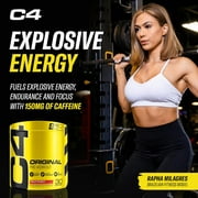 C4 Original Pre Workout Powder, Fruit Punch, 30 Servings