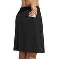 thumbnail image 6 of BALEAF Women's Long Skorts With pocket Athletic Wear Ladies Shorts Golf Casual Skirt UV Protection Black 3XL, 6 of 7