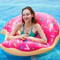 thumbnail image 5 of Donut Pool Flotadores Donut Pool Donut Tube Pool Donut Pool Donut Inflables Donut Tubo interior Donut Anillo Donut Anillo de natación para piscina de playa, 5 of 5