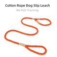 thumbnail image 4 of CHUANK Dog Leash Slip Rope Lead Leash Strong Heavy Duty Braided Rope No Pull Training Lead Leashes for Medium Large Dogs, 4 of 6