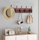 thumbnail image 5 of Tizzy Percheros De Pared, Ganchos para Perchero, para Baño, Cocina, Montado En La Pared, 10 Ganchos De Pared Negros + 20 Tornillos, Gancho De Pared Multifuncional, 5 of 5