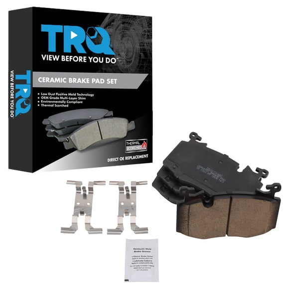 TRQ Front Ceramic Brake Pads Fits 2019 Cadillac CT6 BFA19078