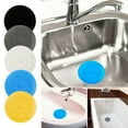 thumbnail image 2 of Inteprter Tapón de fregadero, accesorio de baño de silicona, cubierta de fugas a tierra de ducha práctica para el hogar, tapones de bañera para Suministros de limpieza para el hogar Azul Inteprter HA059847-03, 2 of 6
