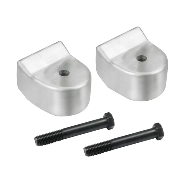 Espaciador de nivelación,Juego de nivelación de 2 pulgadas de aleación de aluminio,Accesorio automático del juego de nivelación de suspensión,Conjunto Elevador Nivelador Alto
