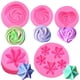 thumbnail image 1 of ZHAOCHENG Molde de silicona para tarta de merengue, 5 uds., forma de decoración de pasteles por goteo, molde de Chocolate, molde para hornear DIY, 1 of 1