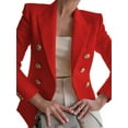 thumbnail image 4 of Taykoo Womens Casual Pocketed Office Blazers Draped Open Front Cardigans Jacket Work Suit, 4 of 6
