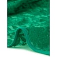 thumbnail image 5 of Agnes Orinda Women's Plus Size Elegant Hollow Out 1/2 Sleeve Crop Shrug 4X Green, 5 of 6