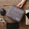 thumbnail image 4 of Cable Storage Bag Waterproof Digital Electronic Organizer Portable USB Data Line Charger Plug Storage Bag Travel Cable Organizer Blue, 4 of 6