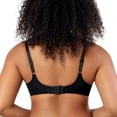 thumbnail image 4 of Shea Full Bust Unlined Plunge Bra, Black, 42DD, 4 of 5