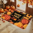 thumbnail image 6 of CuiLiyq Halloween Door Mat, Fall Pumpkin Maple Leaves Floor Mat, Halloween Decorative Floor Rug Welcome Mats Outdoor (23.6" x 15.8"), 6 of 6