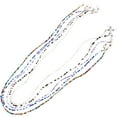 thumbnail image 1 of SHOWERORO 5Ensemble Lunettes de Soleil Chaîne de Lunettes pour Femmes Design Perlé pour Sorties, 1 of 5