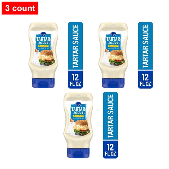 Kroger Tartar Sauce 12 fl oz - 3 count