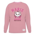 thumbnail image 1 of Sudadera Marie para Dama, con Estampados de Marie de los Aristogatos Rosa Talla EG, 1 of 4