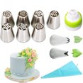 thumbnail image 3 of Ensemble Exclusif d'Embouts de Tuyauterie en Acier Inoxydable – Trousse d'Outils de Pâtisserie Professionnelle de 21 Pcs pour Décoration de Gâteaux, Pâtisseries et Desserts / Résistant à la Corrosion, Universel pour les Marchés Africains et Mondiaux /, 3 of 5