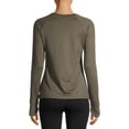 Athletic Works Women's Active Long Sleeve Performance TShirt