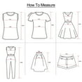 thumbnail image 5 of T-Shirt Long à Manches Courtes Col en V Imprimé Décontracté pour Femmes Grande Taille, 5 of 5