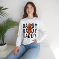 thumbnail image 7 of Basketball Daddy Dad Fathers Day Sweatshirt, Gifts, Crewneck, 7 of 7