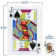 thumbnail image 4 of Midway Monsters Super Jumbo Playing Cards 8.25" X 11.75" Xl Giant Cards, 4 of 6