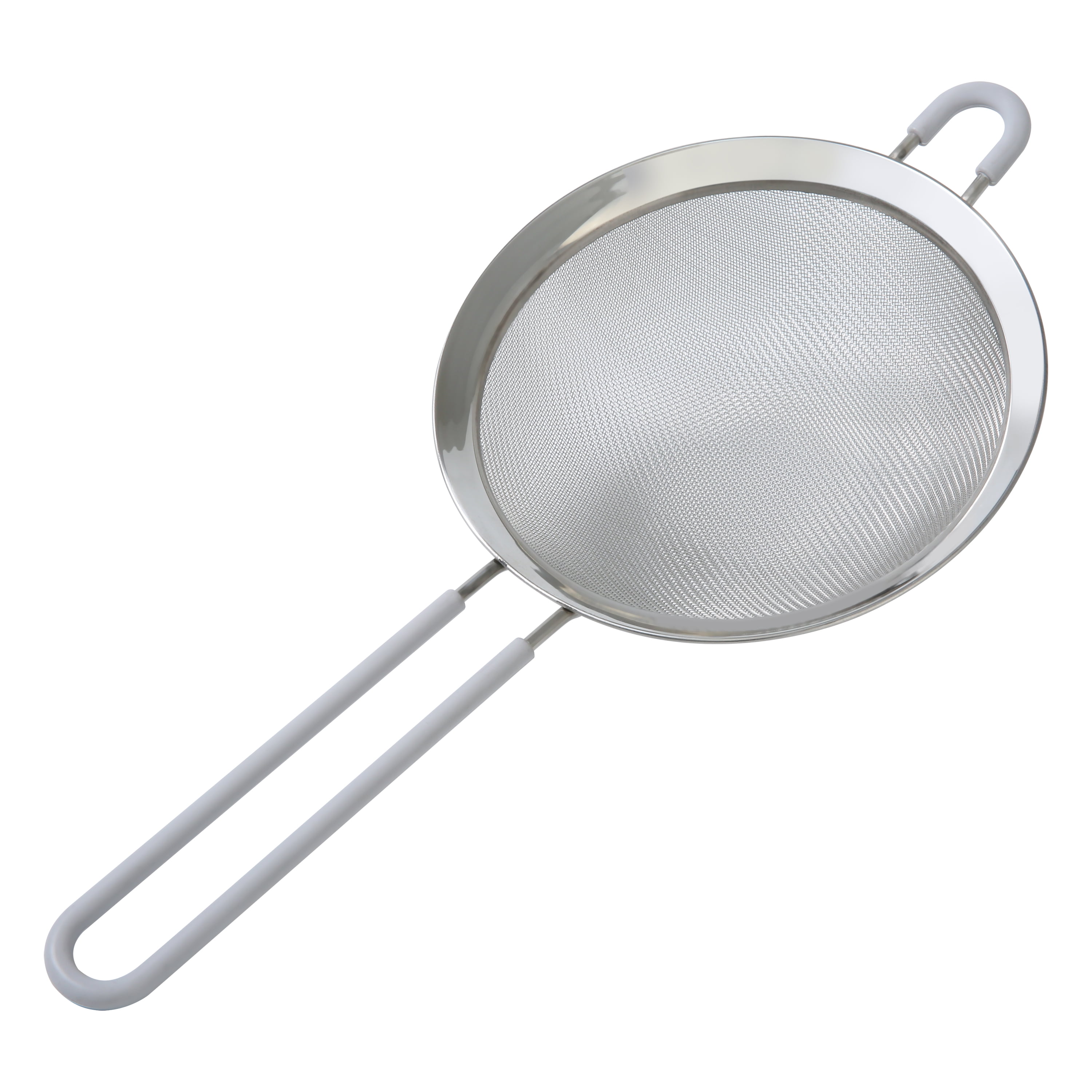 Mainstays 6" Premium Stainless Steel Fine Mesh Strainer, Silver