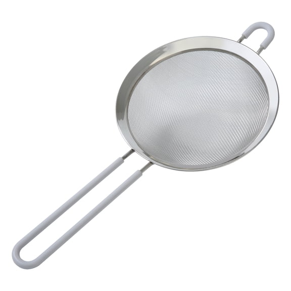 Mainstays 6-Inch Premium Stainless Steel Fine Mesh Strainer, Silver
