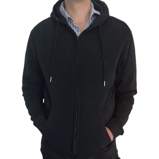 Sudadera Hoodie Basica Casual Con Cierre Capucha Jy51923