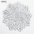 thumbnail image 1 of Dessous de Verre, Décorations de table à Manger, Petits Sets Isolés, 10 Pcs, 1 of 7