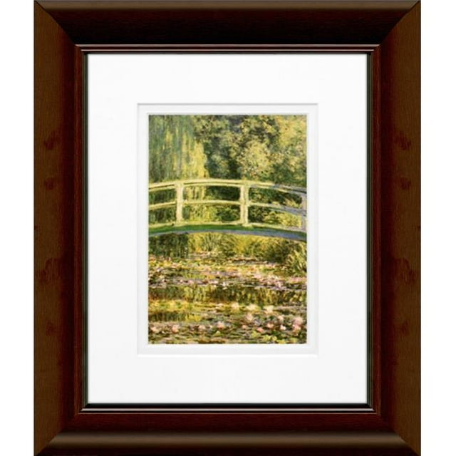 Timeless Frames 55345 8 x 10 in. Water Lilies & Japanese Bridge Photo Frame