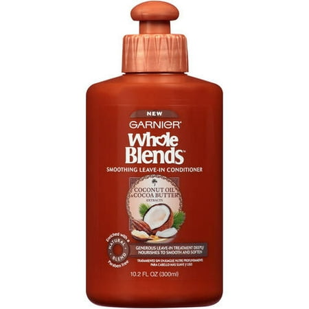 Garnier Whole Blends Leave-In Conditioner with Coconut Oil & Cocoa Butter Extracts 10.2 FL