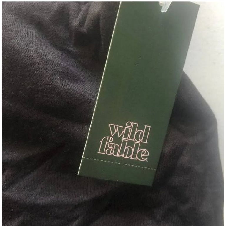 Wild Fable Black Flaired Jogging Pants Size L_0169