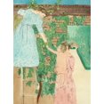 thumbnail image 2 of Cassatt, Mary 15x18 White Modern Wood Framed Museum Art Print Titled - Gathering Fruit, 2 of 4