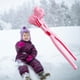 thumbnail image 5 of Fabricante de s de nieve, herramienta de de arena Juguetes de nieve para niños Juguetes de invierno libre Clip de de nieve Jueg Rosado Hugo Clip para hacer bolas de nieve, 5 of 9