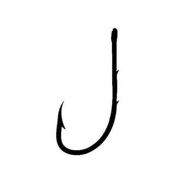 Mustad 92661-BR-2-10 Classic Beak Hook Size 2 Forged 2 Slices in