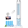 thumbnail image 1 of NOMEY Enfriador de Aire, 107CM Oscilación de 90°, 4L Tanque Aire Acondicionado, Viene con un Ventilador de Mano Portátil, Control Remoto, Pantalla LED Táctil, 4 Modos 3 Velocidades, 12H Temporizador, 1 of 5