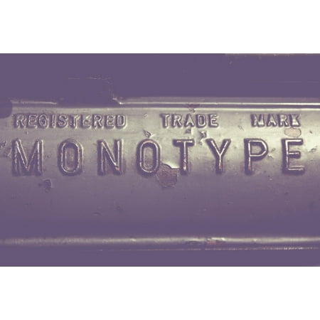 laminated poster printer monotype