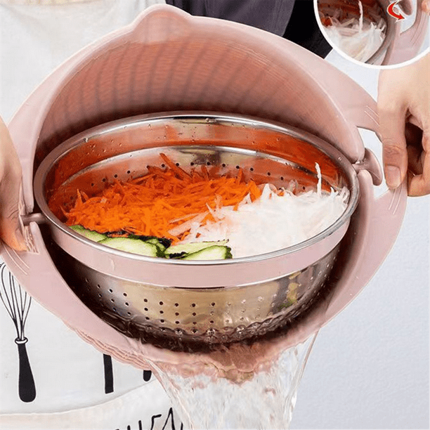 Salad spinner strainer discount