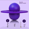 thumbnail image 5 of Pelota que rebota para niños, juguete para adultos, pelota para hacer ejercicio, ejercicio de equilibrio para jardín de infantes, Material elástico de Pvc que rebota rana, 5 of 5