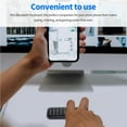 thumbnail image 4 of Unatoiry Wireless Keyboard with Button Keys Handheld Universal Small Receiver Ergonomics Pocket Keypad Home Laptop Movie Theater 12.00*6.00*0.70cm 1Set, 4 of 6