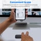 thumbnail image 5 of Inteprter Wireless Keyboard with Button Keys Rechargeable Keypad Smooth Stability Lightweight Strong Receiver Movie Pocket Small Theater Type2 NO2, 5 of 6